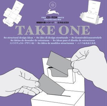 Couverture du livre « Take one » de Laurence Withers aux éditions Pepin Press