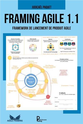 Couverture du livre « Framing agile 1.1 » de Judicael Paquet aux éditions Publishroom