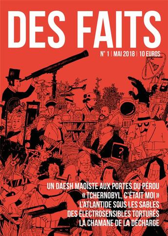 Couverture du livre « Des faits n 1 » de  aux éditions Prairial