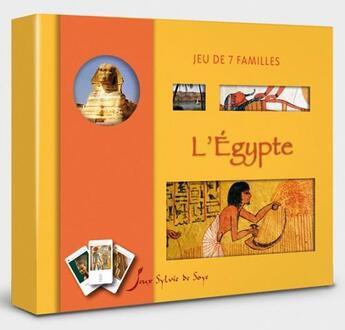 Couverture du livre « L'egypte jeu des 7 familles » de Sylvie De Soye aux éditions Sylvie De Soye