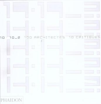 Couverture du livre « 10 x 10 2 fr » de  aux éditions Phaidon