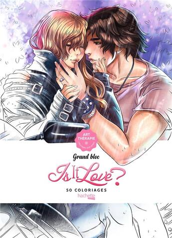 Couverture du livre « Bloc coloriages is it love » de  aux éditions Hachette Heroes