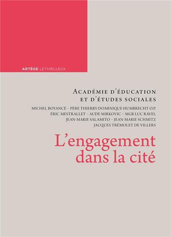 Couverture du livre « L'engagement dans la cité » de  aux éditions Lethielleux