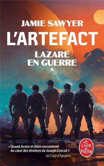 Couverture du livre « Lazare en guerre Tome 1 : l'artefact » de Jamie Sawyer aux éditions Le Livre De Poche