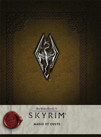 Couverture du livre « Elder Scrolls V Skyrim ; magie et culture » de  aux éditions Hors Collection