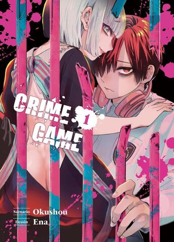 Couverture du livre « Crime game T01 » de Ena et Okushou aux éditions Komikku