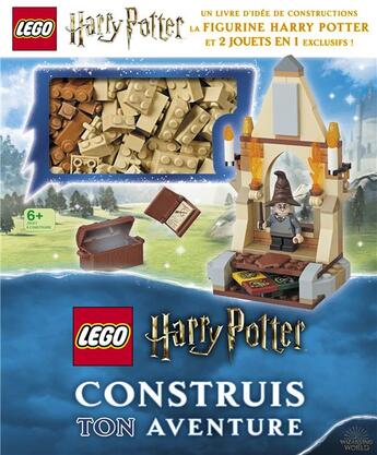 Couverture du livre « Construis ton aventure lego harry potter » de  aux éditions Qilinn