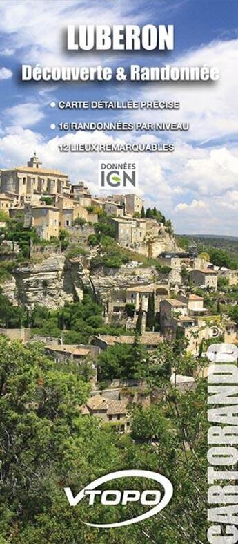 Couverture du livre « Luberon decouverte et randonnee » de  aux éditions Vtopo