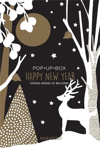 Couverture du livre « Pop up box ; happy new year » de Virginia Arraga De Malherbe aux éditions Marabout