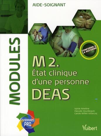Couverture du livre « État clinique d'une personne ; M2 DEAS » de Sylvie Ameline aux éditions Vuibert