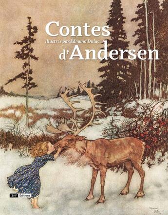 Couverture du livre « Contes » de Hans Christian Andersen et Edmund Dulac aux éditions Bnf Editions