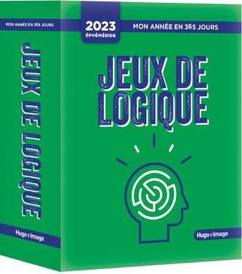 Couverture du livre « Mon année jeux de logique (édition 2023) » de  aux éditions Hugo Image