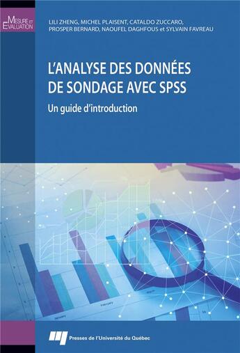 Couverture du livre « L'analyse des données de sondage avec SPSS » de  aux éditions Pu De Quebec