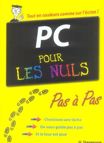 Couverture du livre « Pc Les Nuls » de H Stevenson aux éditions First