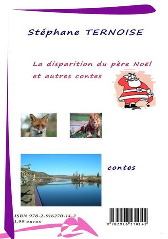 Couverture du livre « La disparition du père Noël et autres contes » de Stephane Ternoise aux éditions Jean-luc Petit Editions