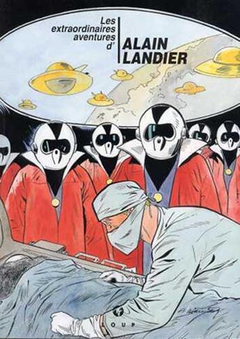 Couverture du livre « Alain landier t.1 » de Weinberg aux éditions Hibou