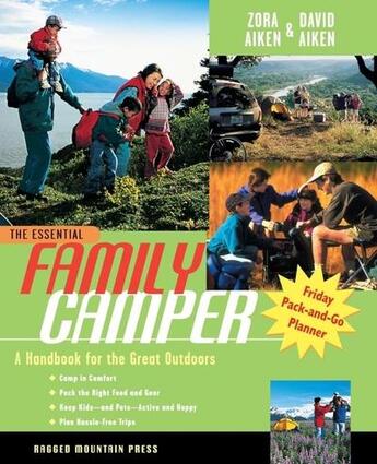 Couverture du livre « Essential family camper » de Aiken Zora aux éditions Mcgraw-hill Education