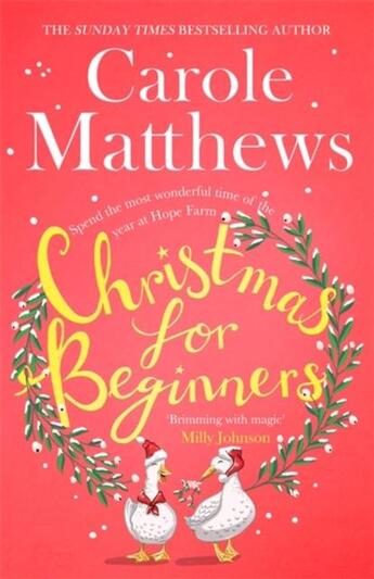 Couverture du livre « CHRISTMAS FOR BEGINNERS » de Carole Matthews aux éditions Sphere