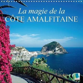 Couverture du livre « La magie de la cote amalfitaine calendrier mural 2018 300 30 - sur la cote au sud de naples c » de Calvendo aux éditions Calvendo