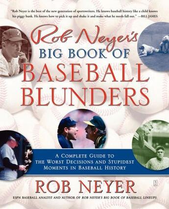 Couverture du livre « Rob Neyer's Big Book of Baseball Blunders » de Neyer Rob aux éditions Touchstone