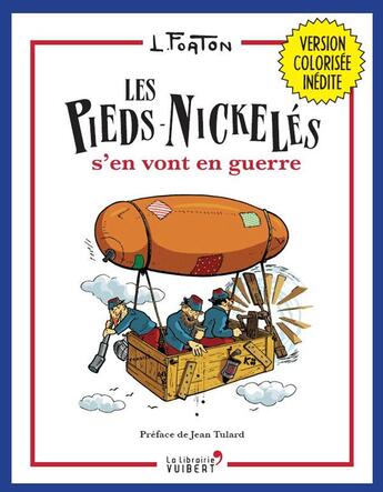 Couverture du livre « Les pieds nickelés s'en vont en guerre » de Louis Forton aux éditions Vuibert