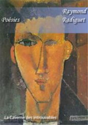 Couverture du livre « Poésies » de Raymond Radiguet aux éditions Editions Du Cenacle