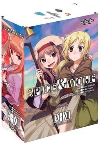 Couverture du livre « Spice & wolf : coffret vol.4 : Tomes 9 à 12 » de Isuna Hasekura et Keito Koume et Jyuu Ayakura aux éditions Ototo