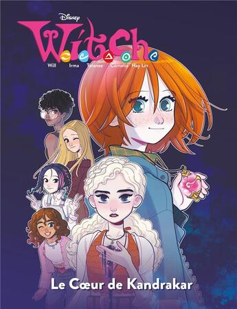 Couverture du livre « W.i.t.c.h. : le coeur de Kandrakar » de Alessandro Ferrari aux éditions Unique Heritage