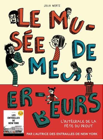 Couverture du livre « Le musée de mes erreurs » de Julia Wertz aux éditions L'agrume