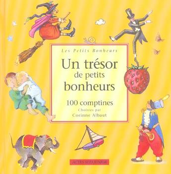 Couverture du livre « Un tresor de petits bonheurs » de Collectif/Albaut aux éditions Actes Sud