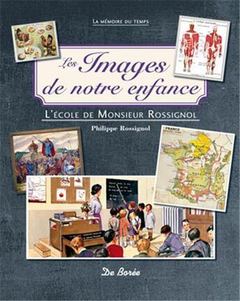 Couverture du livre « À l'école » de Philippe Rossignol aux éditions De Boree