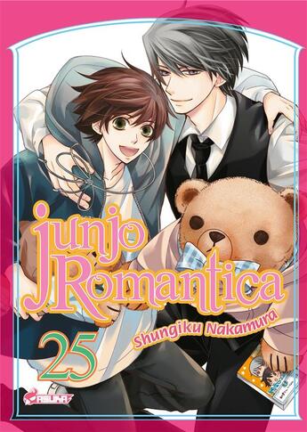 Couverture du livre « Junjo romantica t.25 » de Shungiku Nakamura aux éditions Crunchyroll