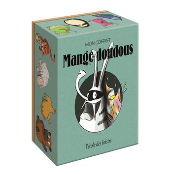 Couverture du livre « Mon coffret mange doudous » de Julien Beziat aux éditions Ecole Des Loisirs