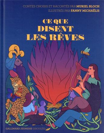 Couverture du livre « Ce que disent les rêves » de Muriel Bloch et Fanny Michaelis aux éditions Gallimard Jeunesse Giboulees