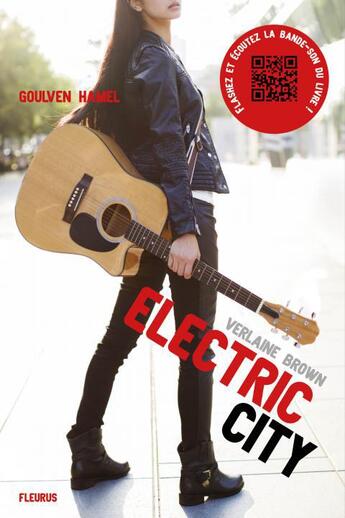 Couverture du livre « Verlaine Brown T.2 ; electric city » de Goulven Hamel aux éditions Fleurus