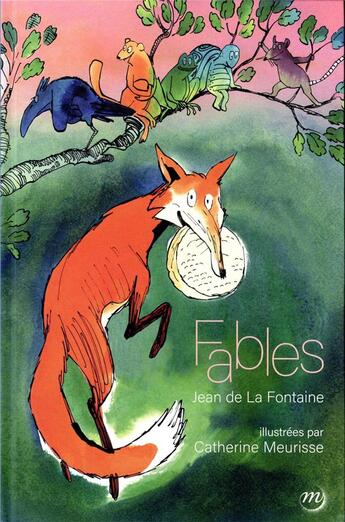 Couverture du livre « Fables » de Catherine Meurisse et Jean De La Fontaine aux éditions Reunion Des Musees Nationaux