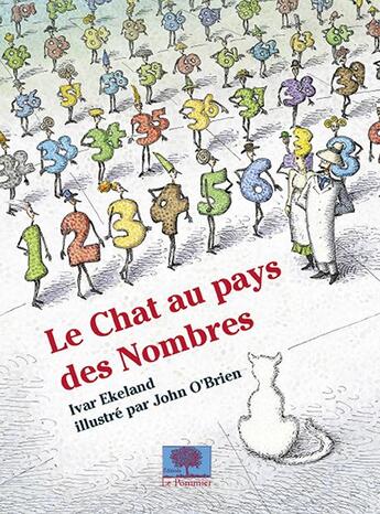 Couverture du livre « Le chat au pays des nombres » de Ekeland/O'Brien aux éditions Le Pommier