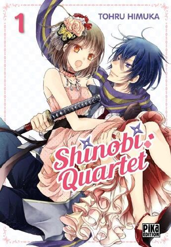 Couverture du livre « Shinobi quartet Tome 1 » de Tohru Himuka aux éditions Pika