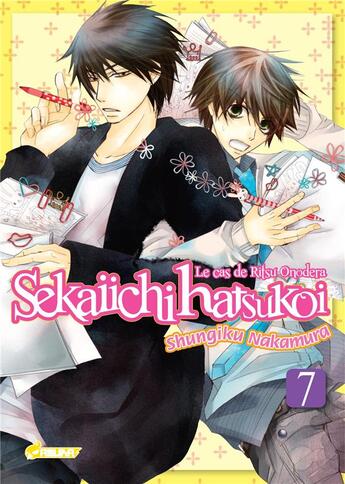 Couverture du livre « Sekaiichi Hatsukoi ; le cas de Ritsu Onodera Tome 7 » de Shungiku Nakamura aux éditions Crunchyroll