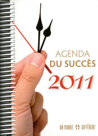 Couverture du livre « Agenda du succès 2011 » de  aux éditions Un Monde Different