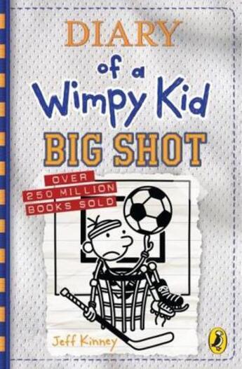 Couverture du livre « DIARY OF A WIMPY KID: BIG SHOT » de Jeff Kinney aux éditions Penguin