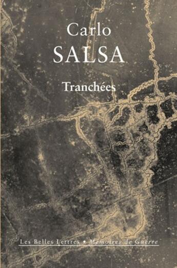 Couverture du livre « Tranchées » de Carlo Salsa aux éditions Belles Lettres