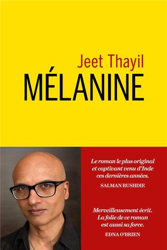 Couverture du livre « Mélanine » de Jeet Thayil aux éditions Buchet Chastel