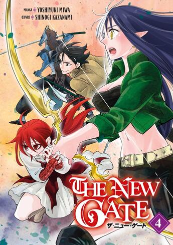 Couverture du livre « The new gate Tome 4 » de Yoshiyuki Miwa et Shinogi Kazanami aux éditions Meian