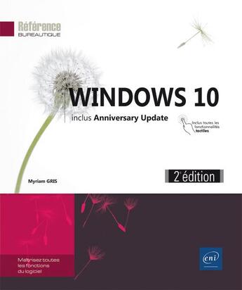 Couverture du livre « Windows 10 (2e édition) » de Myriam Gris aux éditions Eni