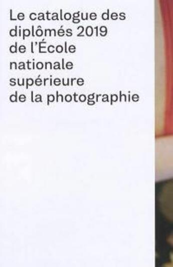 Couverture du livre « Catalogue des diplomes 2019 ensp arles /francais » de  aux éditions Poursuite