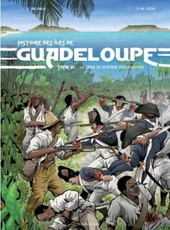 Couverture du livre « Histoire des îles de Guadeloupe Tome 3 : système esclavagiste » de Olivier Brazao et Zuzanna Zielinska et Rene Belenus aux éditions Signe