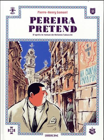Couverture du livre « Pereira prétend » de Pierre-Henry Gomont aux éditions Sarbacane