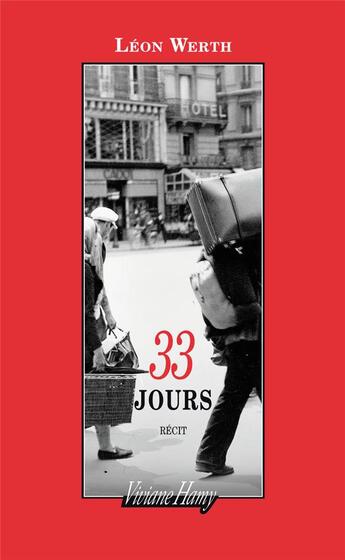 Couverture du livre « 33 jours » de Leon Werth aux éditions Viviane Hamy