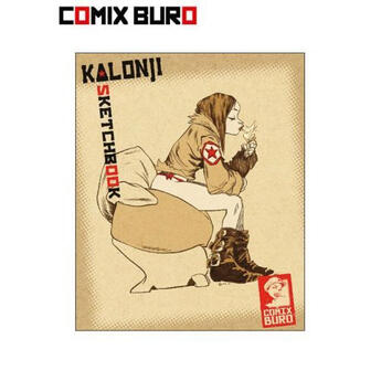 Couverture du livre « SKETCHBOOK ; Kalonji » de Kalonji aux éditions Comix Buro